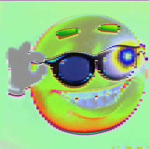 One frame of a GIF before and after Compress at the default Quality.