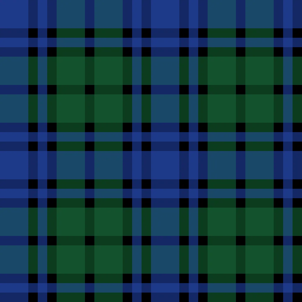 Black Watch as flat bands, then woven as 2/2 twill. Drag the handle.